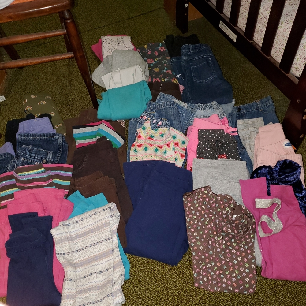 4t girl  pant lot